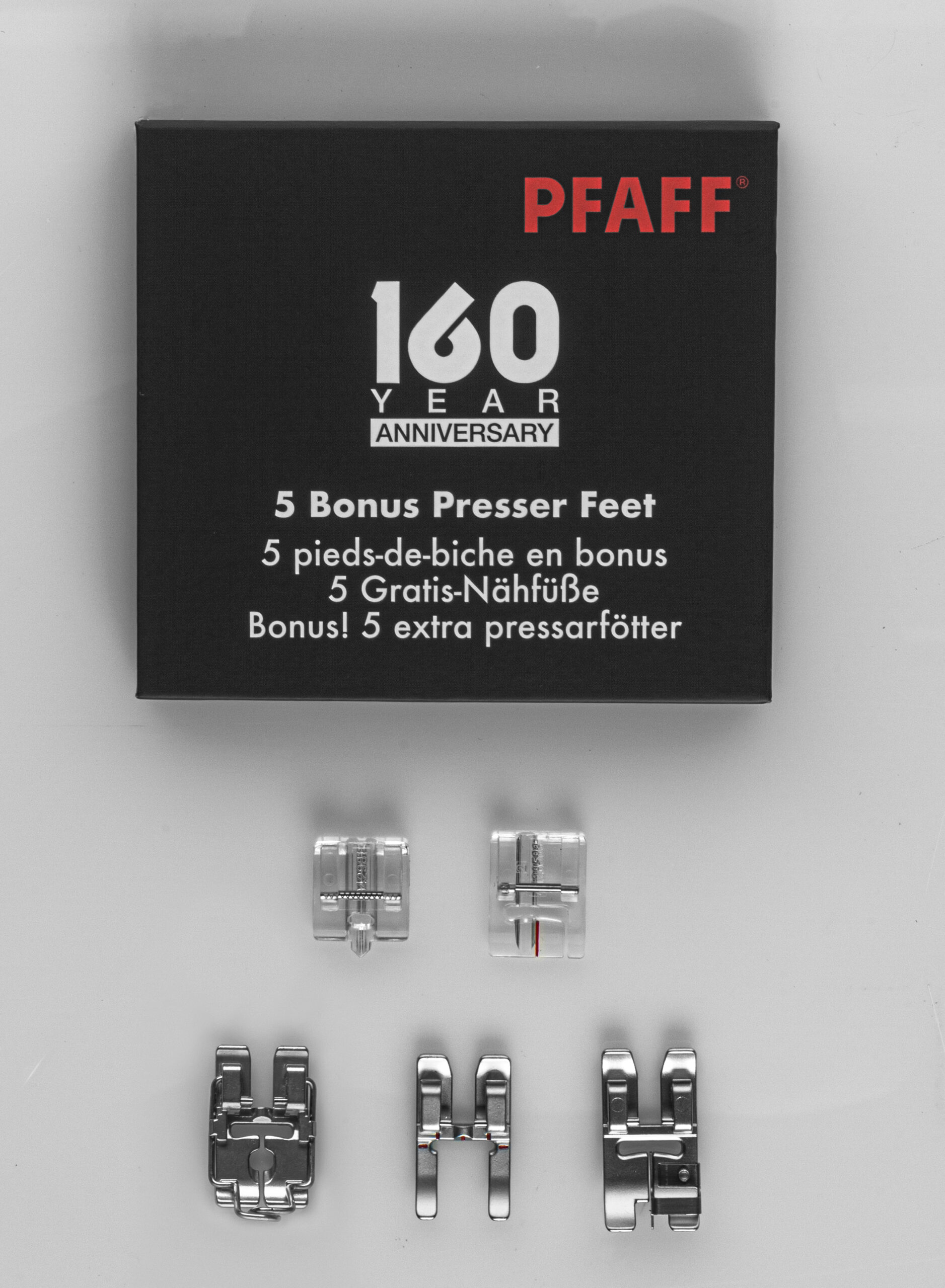 PFAFF Anniversary Bonus Feet Kit